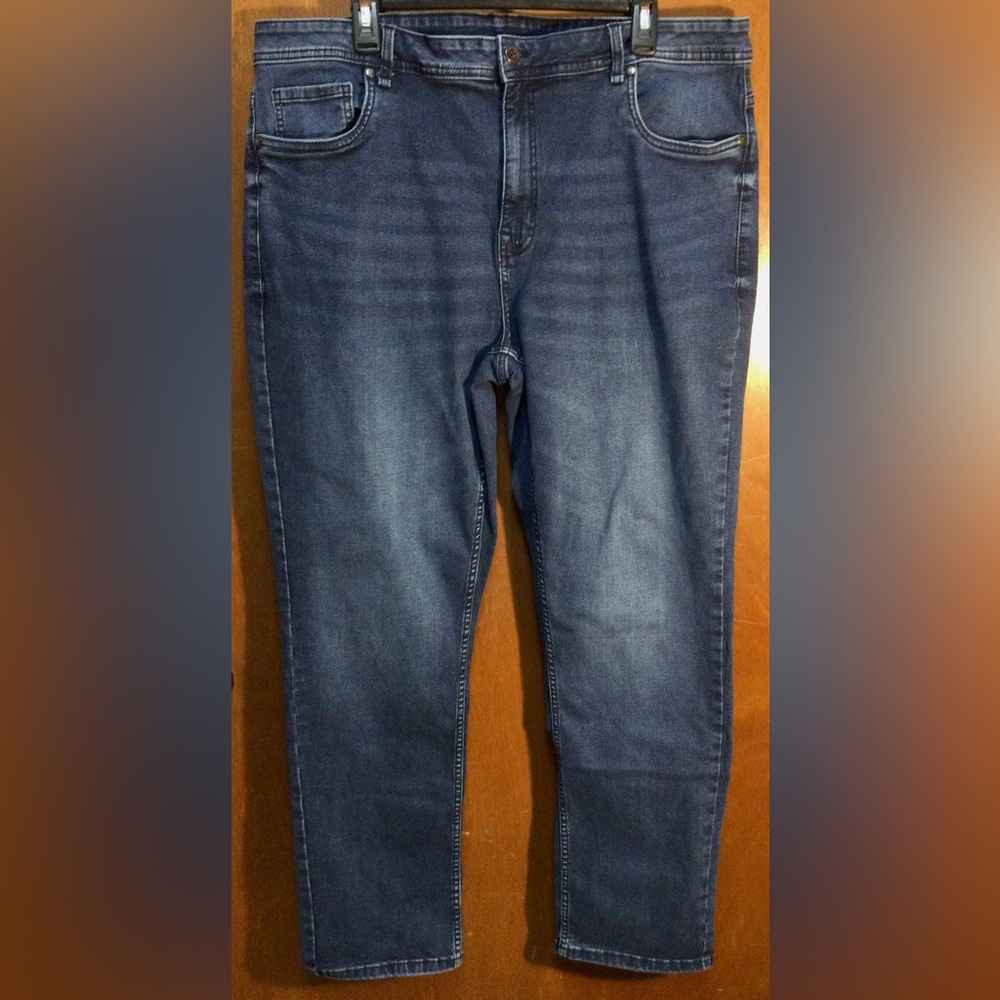 The Perfect Jean NYC Jeans Mens 40x32 Blue Athletic Fit Stretch Denim